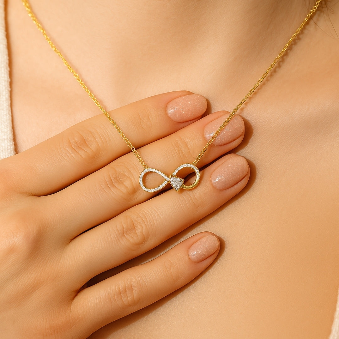 Infinity Bright Love Necklace