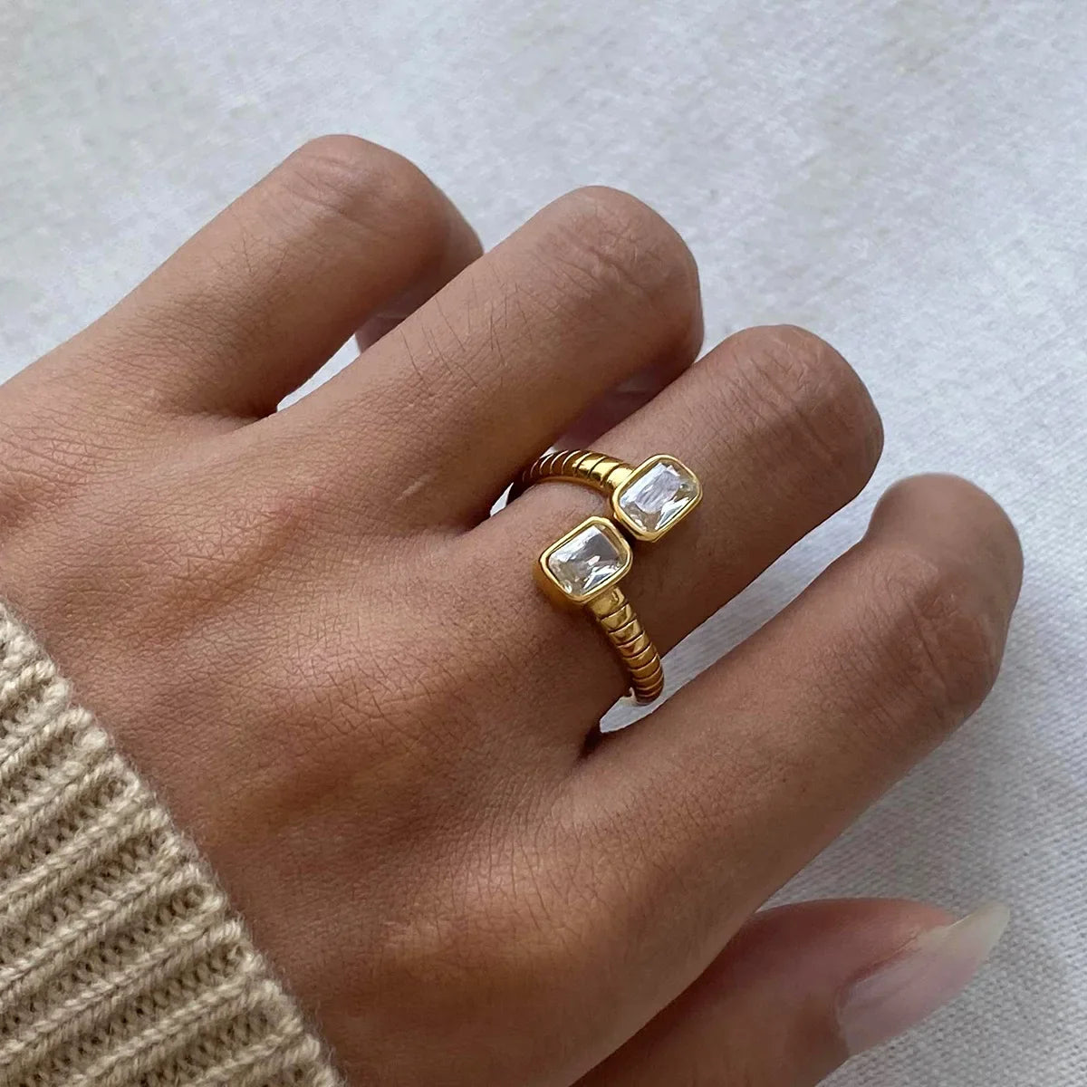 The Aurora Open Ring