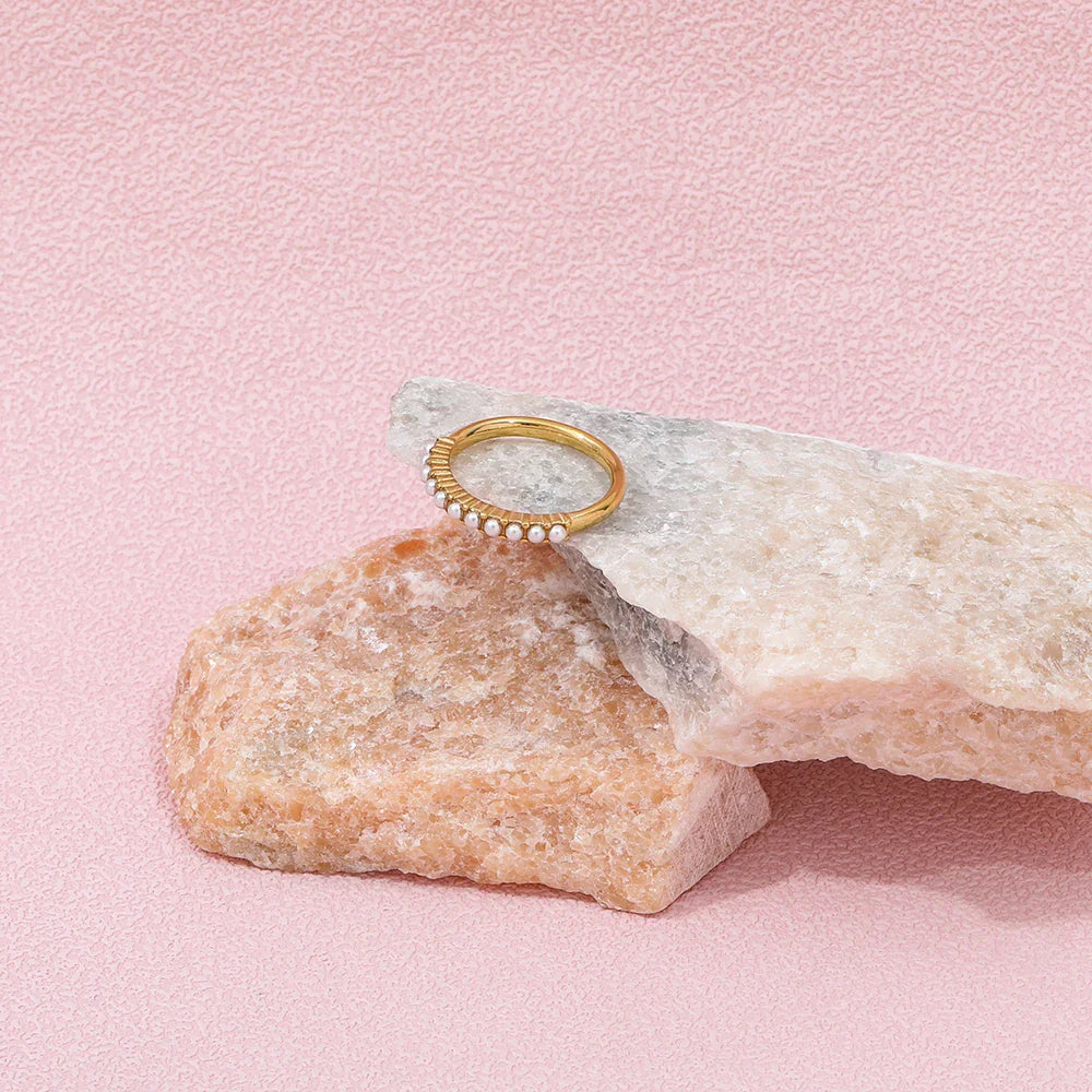 The Luna Pearl Ring