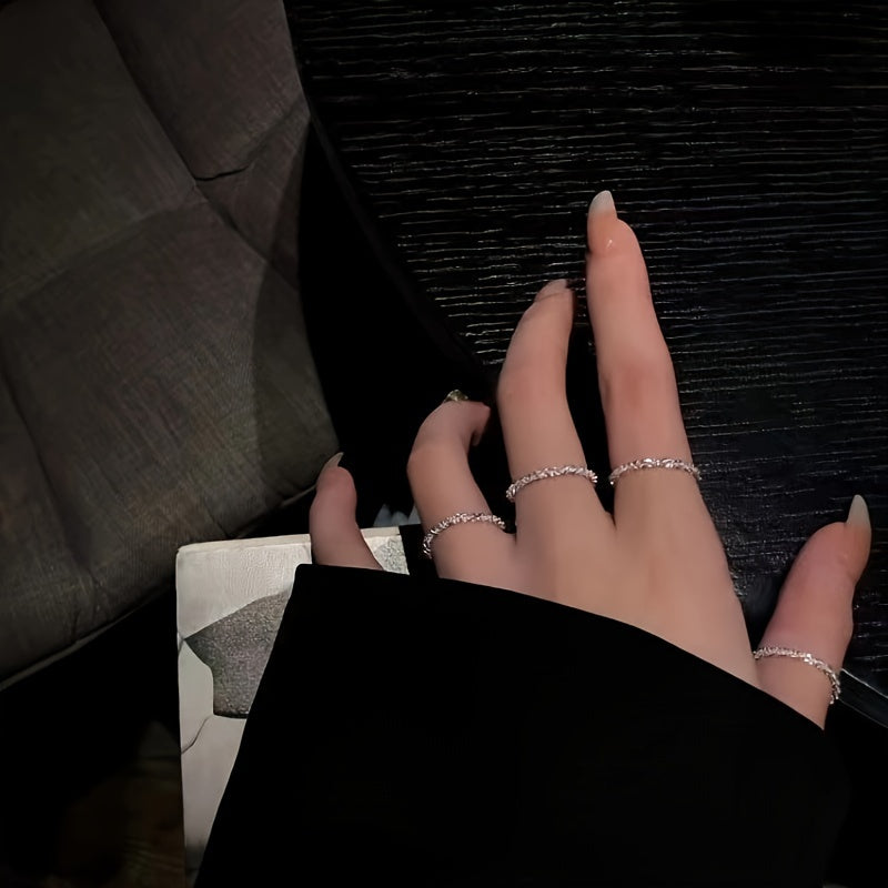 Elaris | Women's Sparkling Elegant Ring | Silver