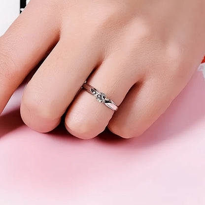 Serelina | Women's Classic Zirconia Ring | Silver