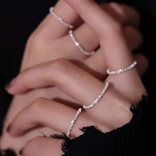Elaris | Women's Sparkling Elegant Ring | Silver