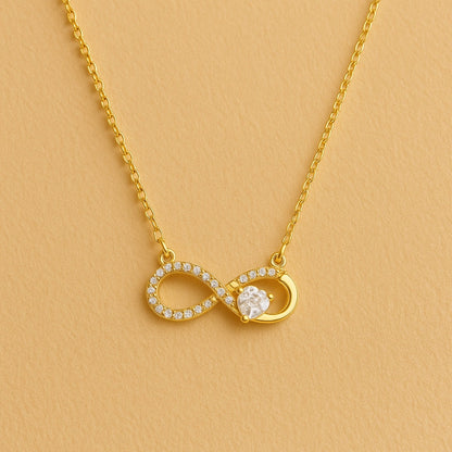 Infinity Bright Love Necklace