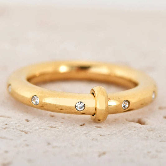 Luxe Nova Zircon Ring