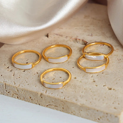 Shell Accent Toroidal Ring