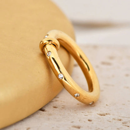 Luxe Nova Zircon Ring