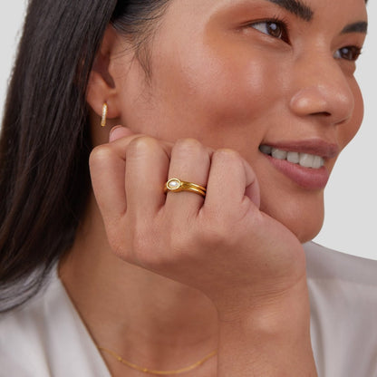HorizonElegance | Golden Ring | Elegant and Timeless