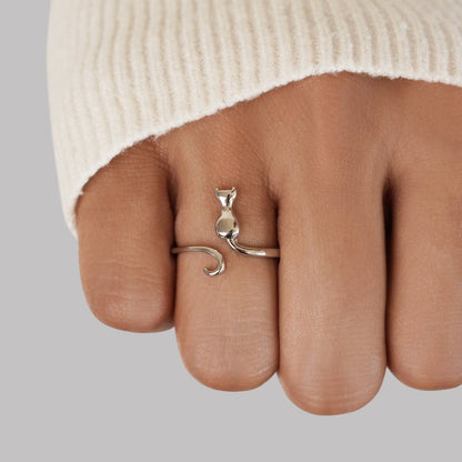 Midnight Cat | Ring Mysterious | Elegant