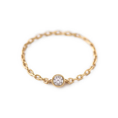 Sparkling Allure | minimalist ring | stylish