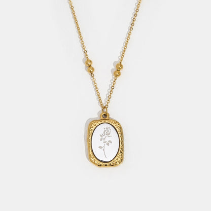 Fragile Love' Rose Necklace
