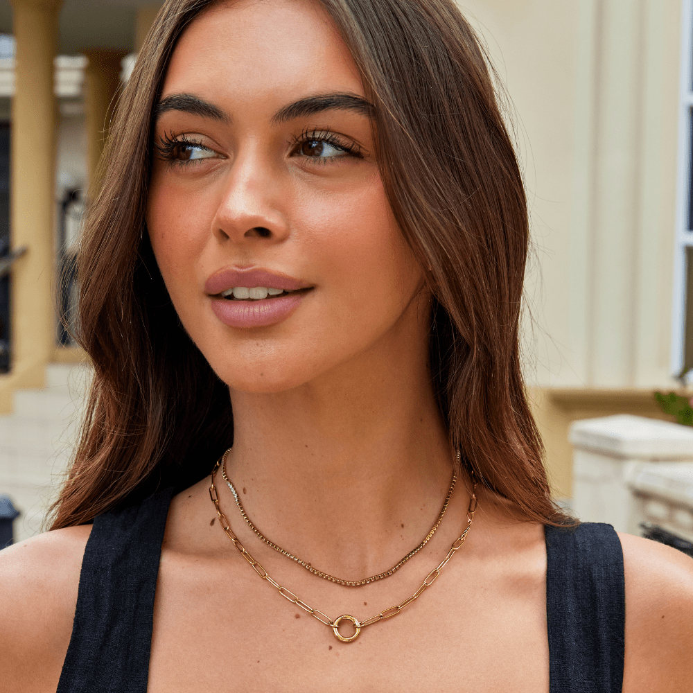 Lexi Gold Crystal Necklace