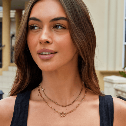 Lexi Gold Crystal Necklace
