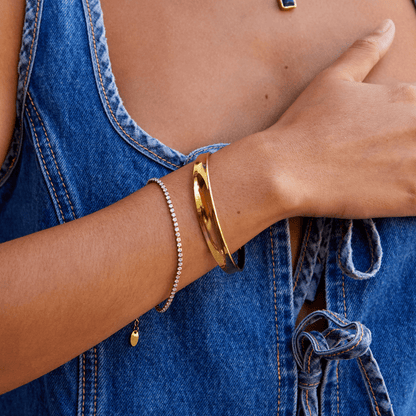 Leyla Gold Bangle