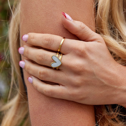 Pure Heart' Gold Ring